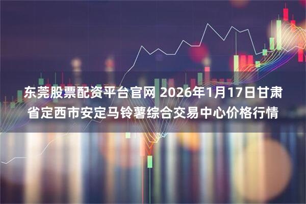 东莞股票配资平台官网 2026年1月17日甘肃省定西市安定马铃薯综合交易中心价格行情